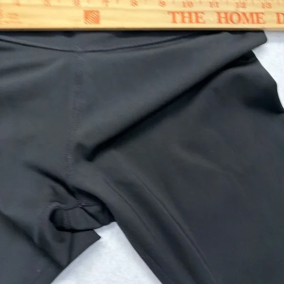 NIKE Black One Dri-Fit Swoosh Run Mid-Rise 7/8 Active Running Leggings Size S - Picture 6 of 15